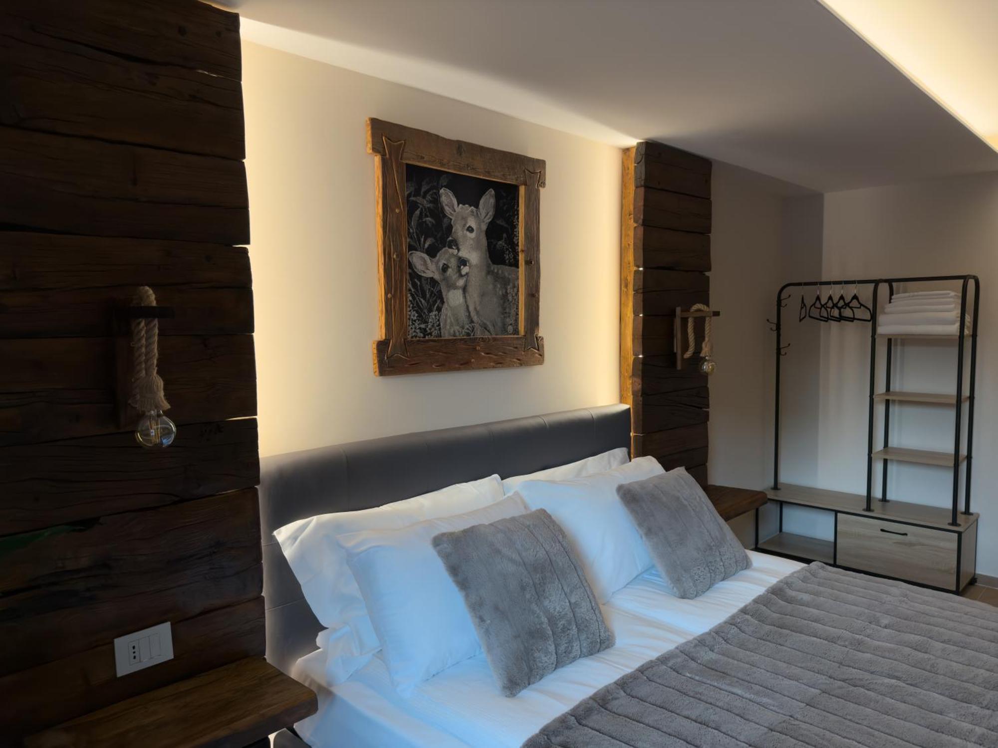 Il Cervo Chambres D'Hotes อาออสตา ภายนอก รูปภาพ