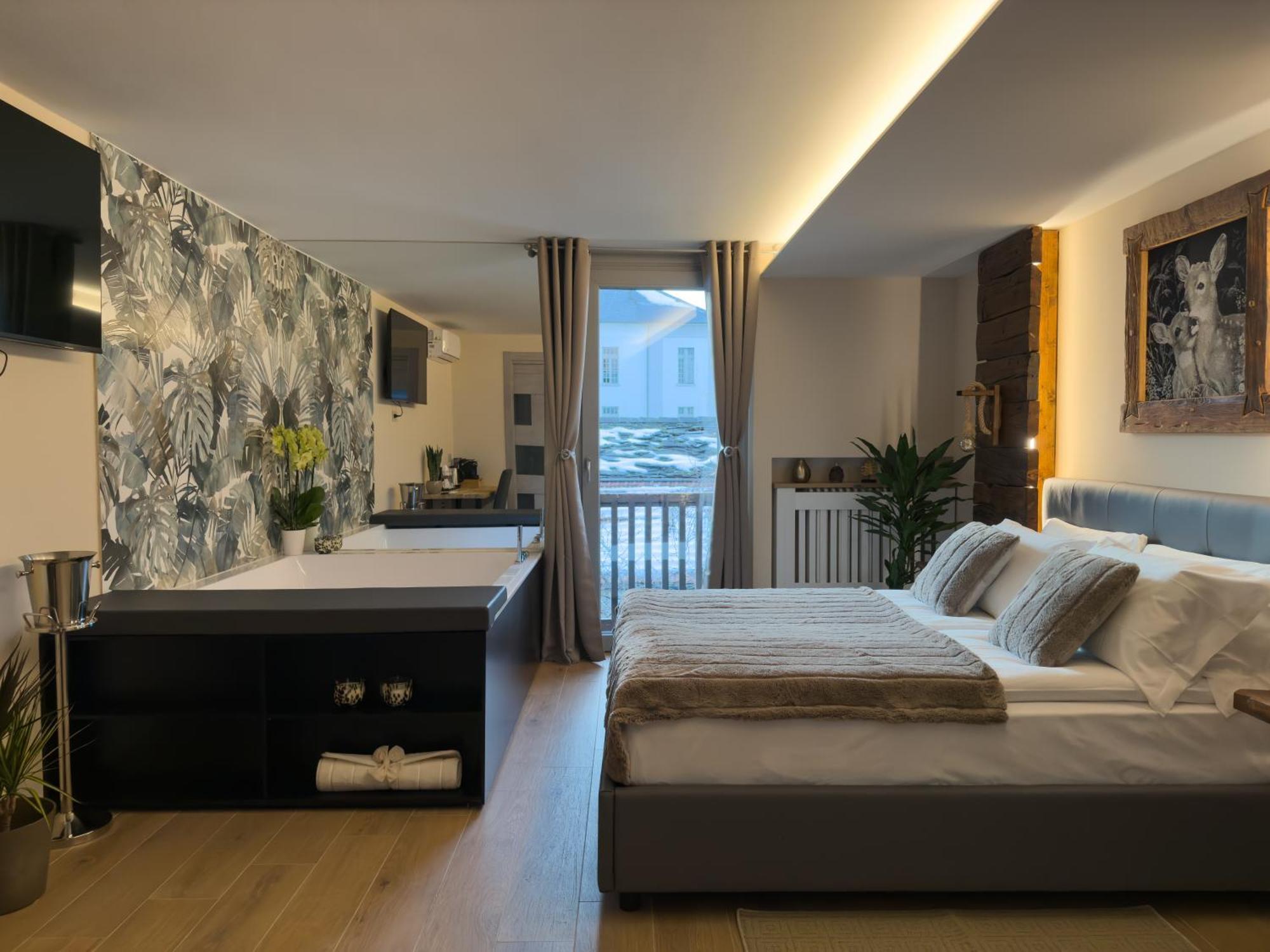 Il Cervo Chambres D'Hotes อาออสตา ภายนอก รูปภาพ